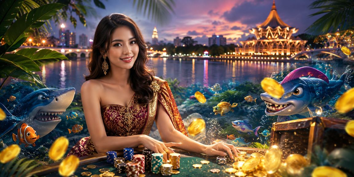 Permainan Tembak Ikan popular di Kuching